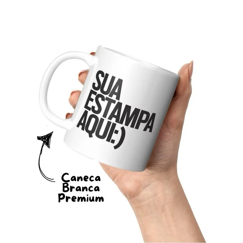 Caneca Personalizada Branca